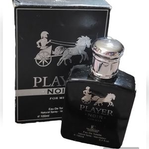 Player Noir for Men by Frangrance Couture Natural Spray 100ml (3.4 fl oz) NIB